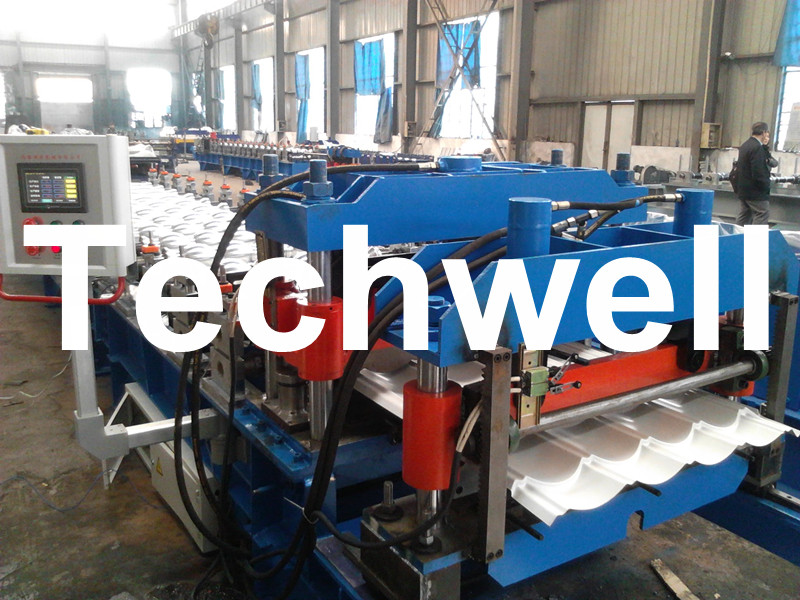 glazed tile roll forming machine