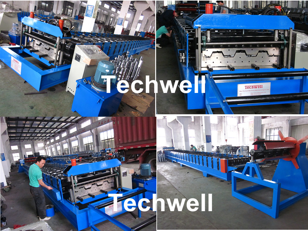 metal deck roll forming machine