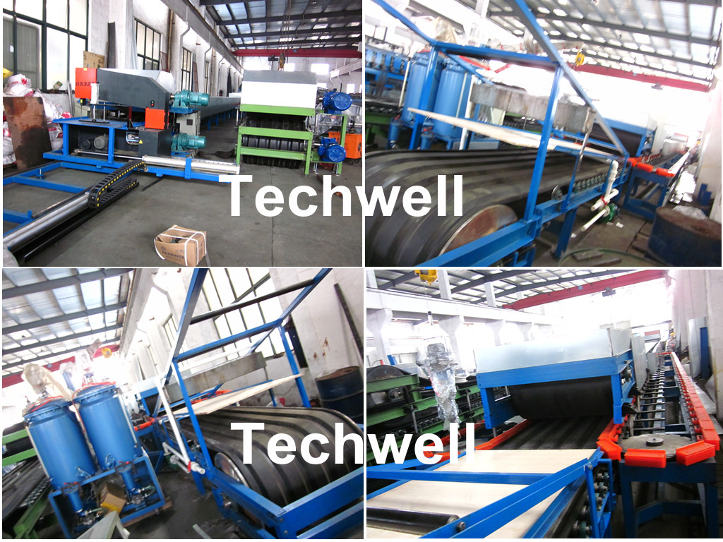 pu sandwich panel making machine