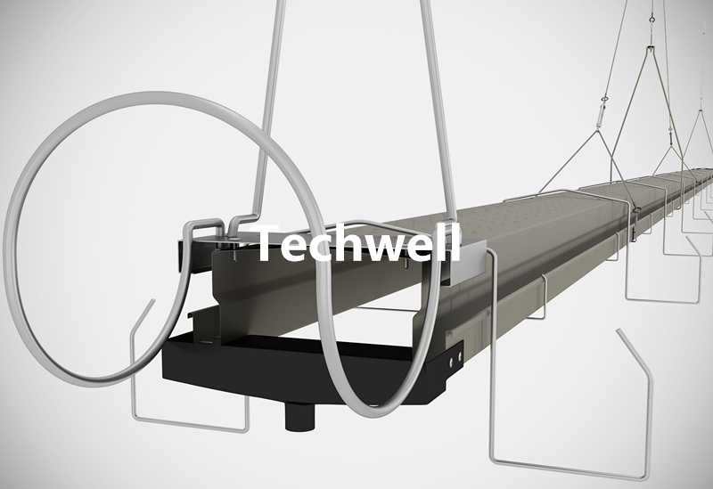 portable greenhouse gutter machine