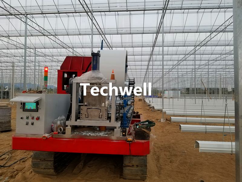 gowing gutter forming machine