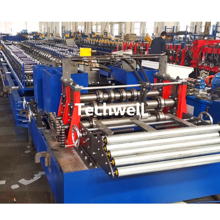 shelf panel roll forming machine