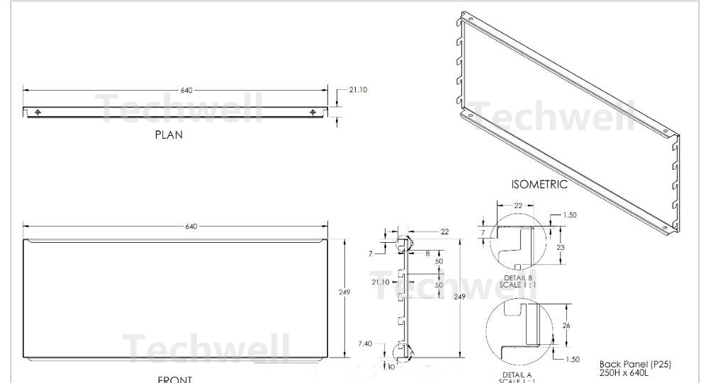 shelf panel roll forming machine