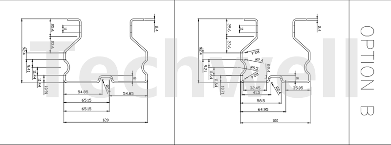 upright column roll forming machine